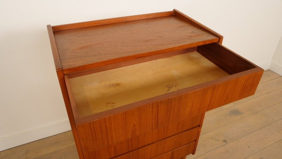 Image 1 of Vintage Deense ladekast | Teak | 6 lades | 114 cm
