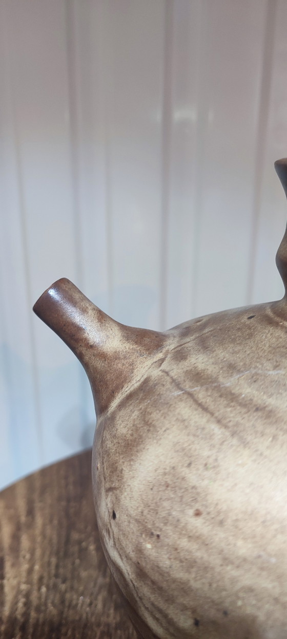 Image 1 of Vallauris Varnished Earthenware Jug