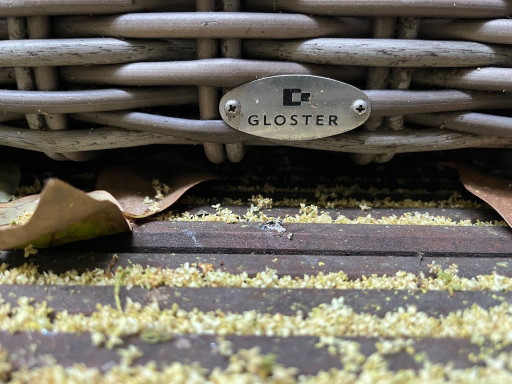 Par de sofás de exterior de lujo Gloster (con fundas nuevas hechas a medida) – Gerster, tuinsets, Rattan