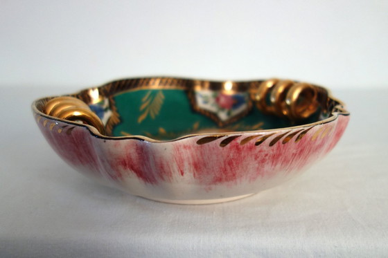 Image 1 of H. Béquet Quaregnon wall dish 1950s