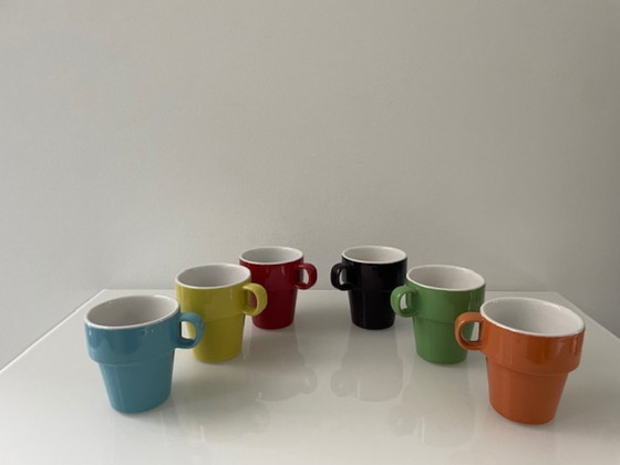 Image 1 of PT design mugs multicolour – set of 6