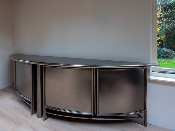 Image 1 of Aparador de acero inoxidable cepillado