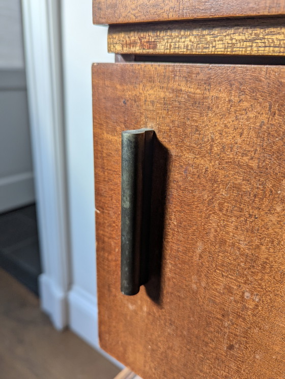 Image 1 of Art Deco nachtkastjes 2x vintage nachtkastje