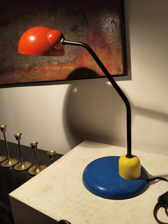 Image 1 of Lampada da tavolo/scrivania in stile Memphis degli anni ottanta, design vintage