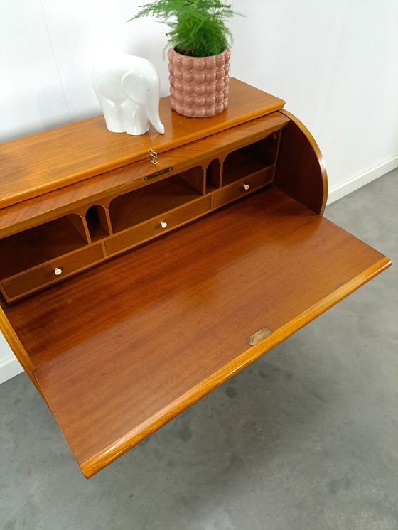 Image 1 of Bureau secret suédois avec tiroirs, bureau scandinave