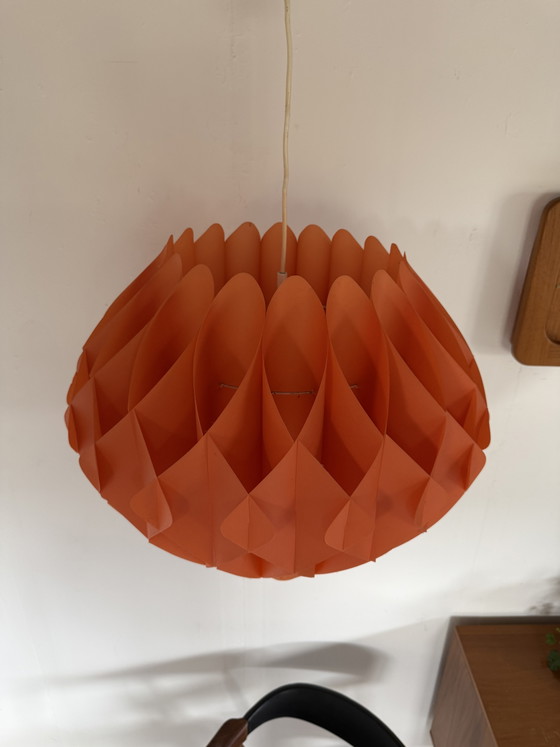Image 1 of Vintage XL butterfly pendant lamp ‘60