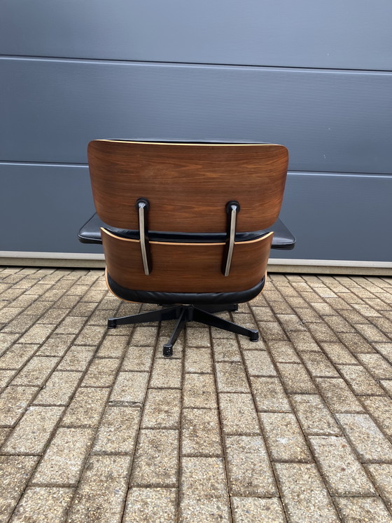 Image 1 of Sillón Eames de Herman Miller by Vitra con otomana. ¡De 1983 con factura! Rio Palissander