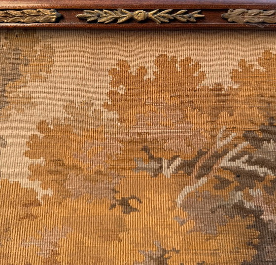 Vintage Aubusson Style Tapestry by Bobyrug 170x140.5 Cm, Wall decoration, Wood, Wool, Multi Color (photo 12 of 17)