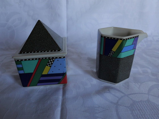 Rosenthal Studio-Line "Scenario Metropol" Tea and Dessert Set for 6, 21 pieces, Crockery, Porcelain (photo 3 of 11)