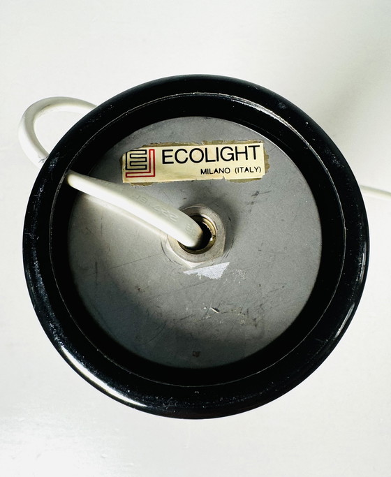 Image 1 of RÖHRENDE TISCHLAMPE BY ECOLIGHT MILANO, ITALIEN, 1960er Jahre