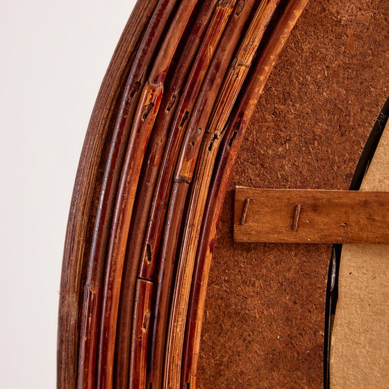 Image 1 of MK10991 Espejo con marco de caña