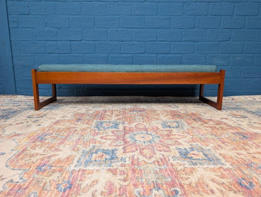 Banc d'entrée vintage, design danois, années 1960