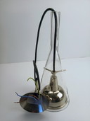 Set of 2 Vintage Design Pendant Lamps – Grantlamp Spain – Space Age