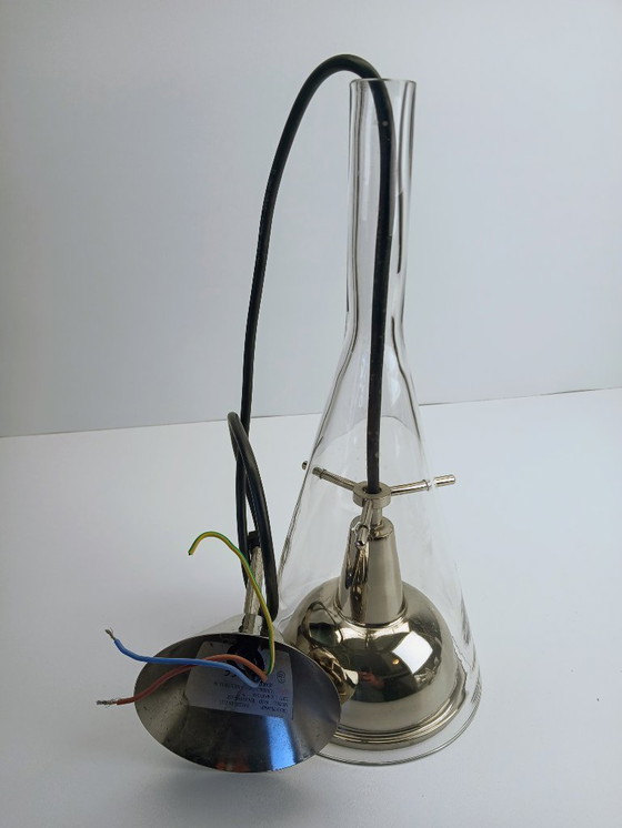 Image 1 of Set van 2 Vintage Design Hanglampen – Grantlamp Spanje – Space Age