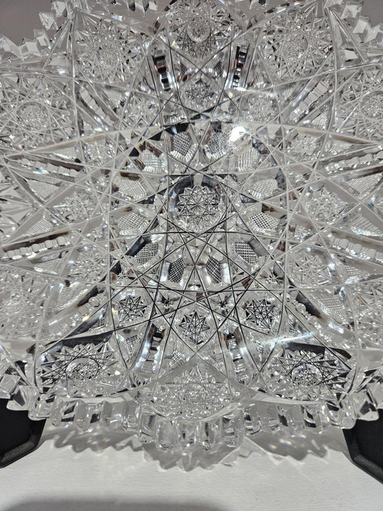 Cuenco de Cristal con Motivo de Estrella, años 20 – Crystal, Glass (photo 10 of 11)
