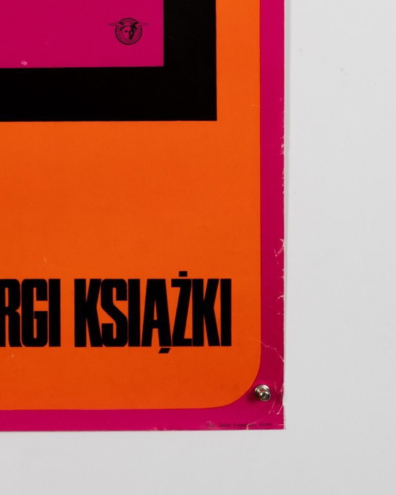 XXIV Miedzynarodowe Targi Ksiazki 1979 – Poster originale della mostra vintage di Janowski – Vintage – 97x68 (photo 7 of 8)
