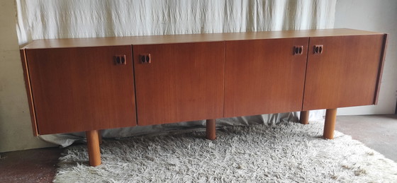 Image 1 of Dressoir van teakhout in Scandinavische stijl - jaren 60/70