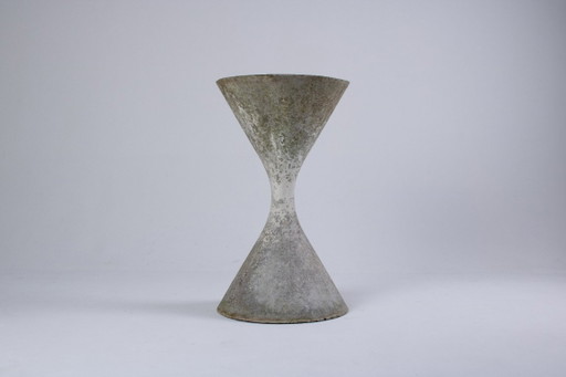 Jardinière Diabolo Willy Guhl pour Eternit – Première édition – Suisse, circa 1950-1960