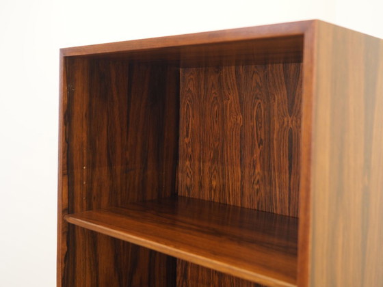 Danish rosewood veneered shelving unit on splayed legs, 1960s – Bookcases (photo 7 of 8)
