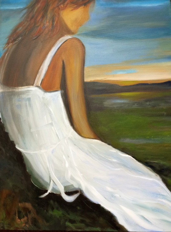 "Stealth", 60 x 80 cm – Tineke van Steenbergen, Paintings & Drawings, Canvas (photo 3 of 6)