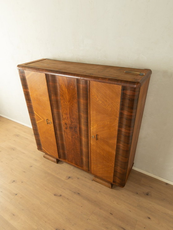 Art Deco kledingkast – Blanco-Vertrieb Otto Dengel, Kledingkasten, Wood, Mid Century Modern (photo 21 of 21)