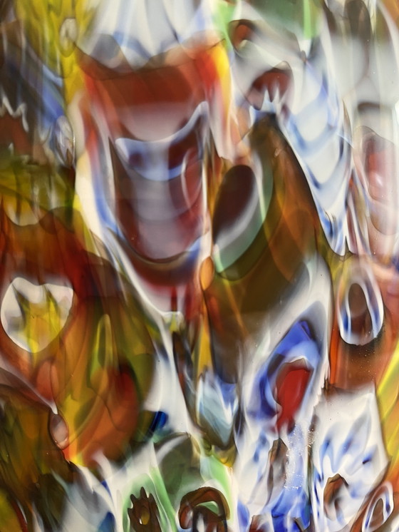 Image 1 of Vintage XXL Ilu di Vetro table, lampadaire 80's/ 90's