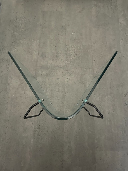 Fiam Italia Glass Magazine Rack