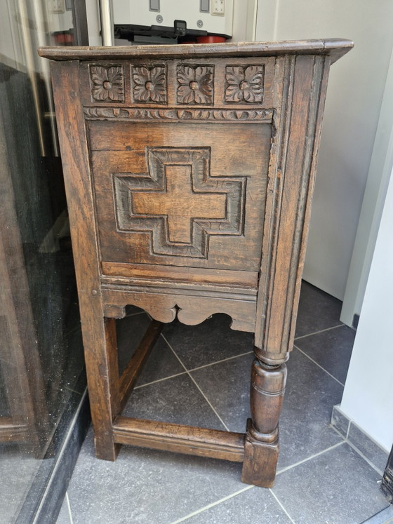 Antiek Engels Sideboard - Jacobeaanse Stijl – Buffetkasten, Wood (photo 8 of 9)