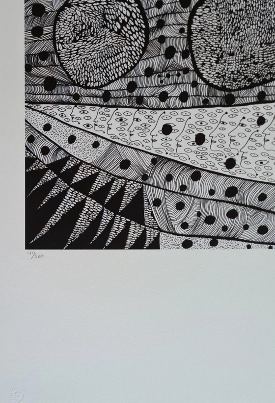 Image 1 of Nach Yayoi Kusama, Aufwachen, Lithografie, 1990er Jahre