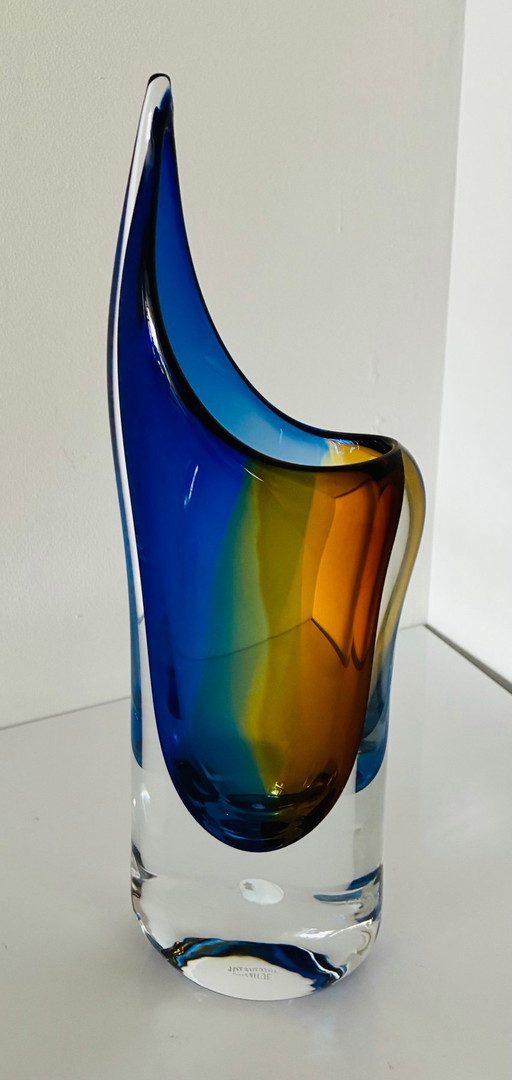 Glasobjekt „GLOW“ Art Cristal Bohemia 24 cm.
