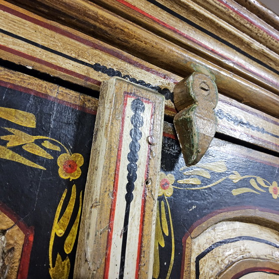 Image 1 of Vintage Indian sideboard (nautical/ships) bohemian/colonial/oriental wardrobe