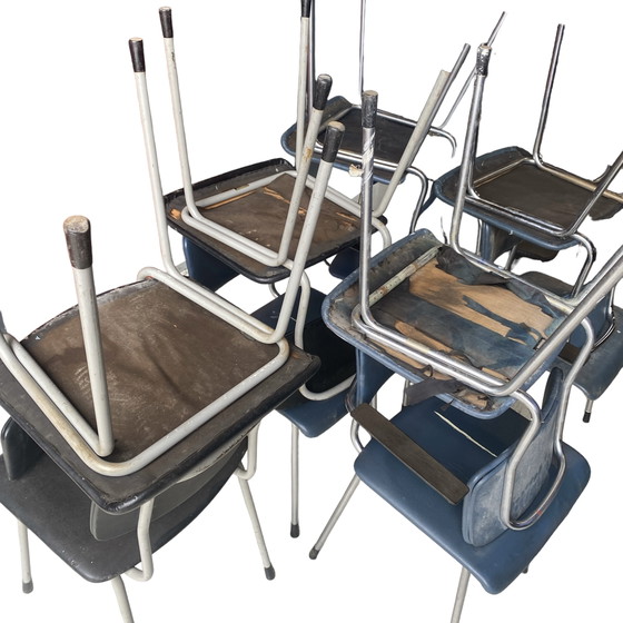 Image 1 of 3 pezzi sedie Gispen 1231