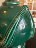 lampe en céramique néo classique 1970