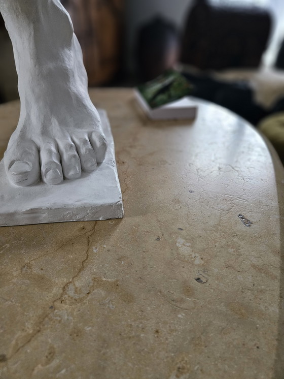 Image 1 of Mesa de centro de piedra natural del siglo XX 