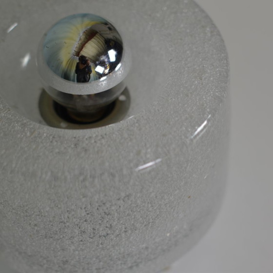 Image 1 of lampada da scrivania in vetro satinato