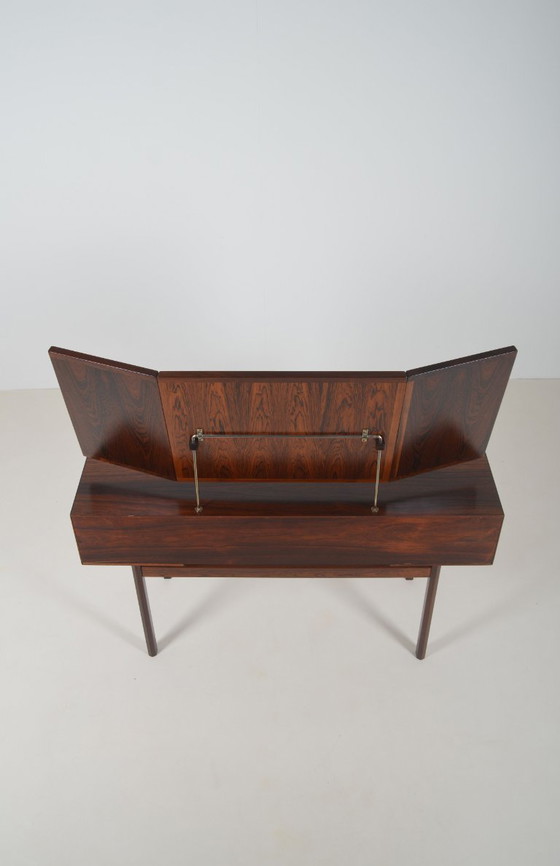Image 1 of Danish dressing table in rosewood by Kai Kristiansen for Aksel Kjersgaard