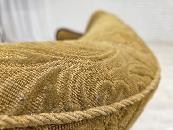 Image 1 of Sofá danés de tres plazas, años 60, en su estado original, tapizado en lana y algodón.