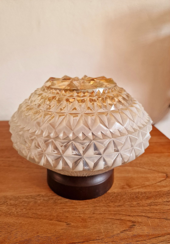 Image 1 of Glashütte Limburg amber ceiling lamp