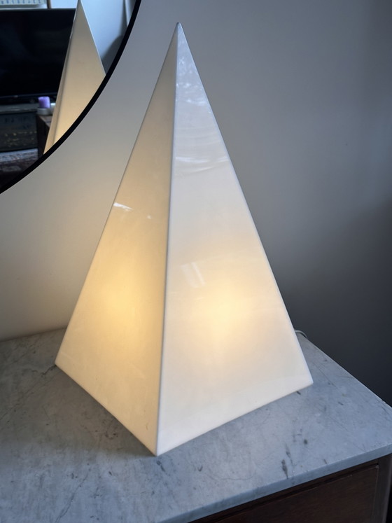 Image 1 of Vintage HARCO Loor pyramid floor lamp