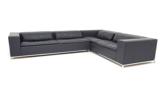 de Sede DS 7 desede Sofá Sillón Sofá esquinero Cuero azul oscuro – Sofás esquineros (photo 2 of 17)