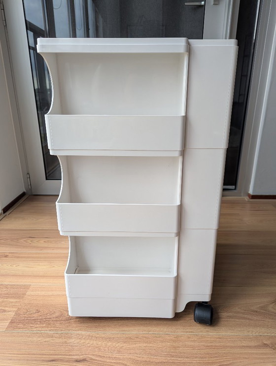 Image 1 of B-Line “Boby Trolley” – 3/3 drawers – Joe Colombo (White, Italy)