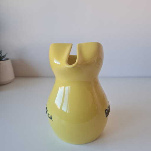Brocca Pubblicitaria BERGER SA – Ceramica Gialla – Pastis – Anni '50/'60