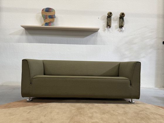 Image 1 of Gelderland 4800 Sofa 2.5 Seater Kvadrat Sahco Clay fabric green 190