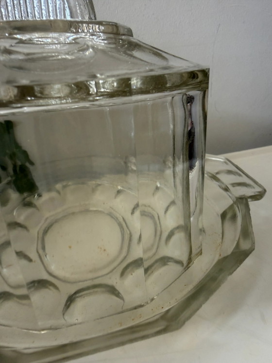 Art Deco Glass Cheese Dome – Crockery (photo 5 of 7)