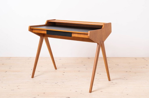 Bureau de dame iconique par Helmut Magg pour WK Möbel, Mid Century Modern, Allemagne, années 1950