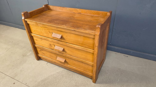 Commode en chêne par Depuydt Meubelen, Belgique, 1980 