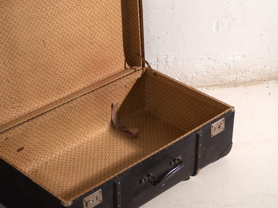 Antique WICO travel trunk in vulcanised fibre – Germany, circa 1930 – Travel bags, Metal, Art Deco (photo 31 of 40)