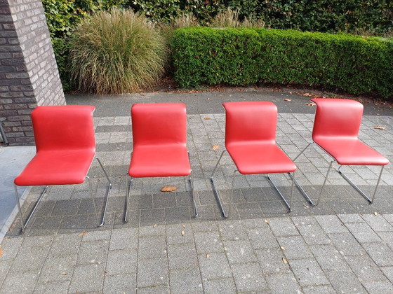 8x Bulo Tab Chair – Dining chairs, Wood, Leather (photo 16 of 17)
