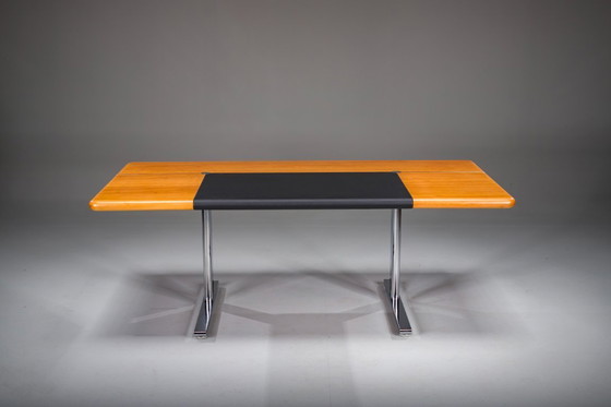 Image 1 of Ensemble de bureau de Walter Knoll / Wilhelm Knoll, Allemagne, années 1970, ensemble de 3 pièces