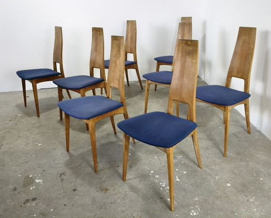 Image 1 of Vintage eetkamerstoelen van Ernst Martin Dettinger